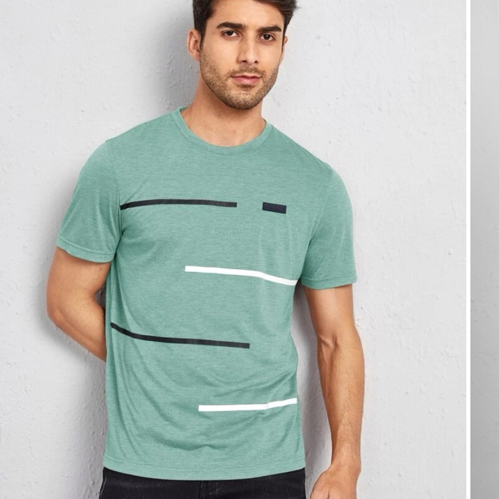 SHEIN stripe tee